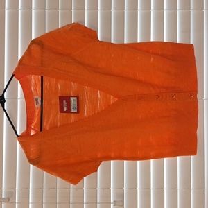 NWT Y2K Mossimo Supply Co. Short Sleeve Button Front Cardigan